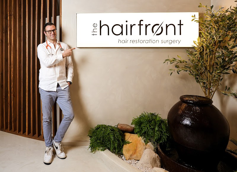 The Hairfront logo